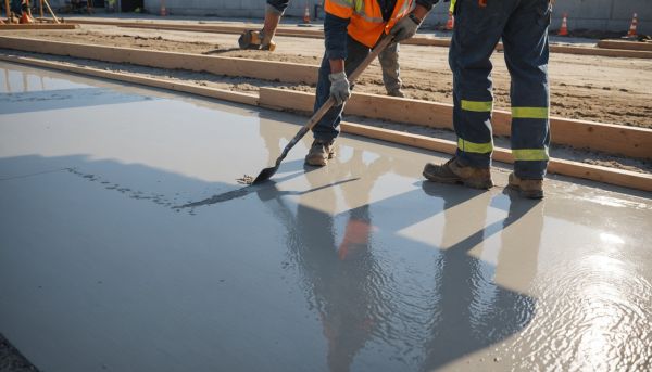 Comment couler une dalle en béton bien plane ?