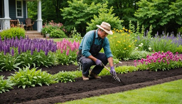 Les étapes pour créer un massif de fleurs vivaces