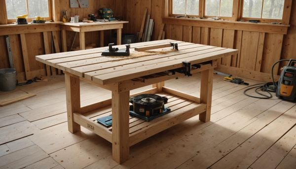 Les étapes pour créer une table basse palette