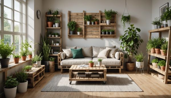 Palettes en bois et projets déco originaux à faire