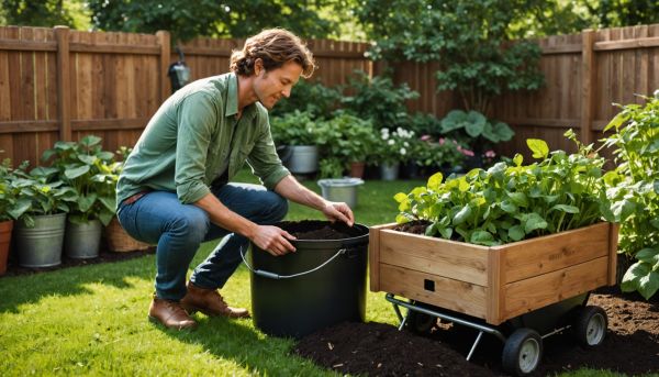 Pourquoi composter ses déchets verts au jardin ?