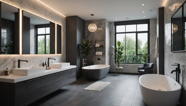 Salle de bain haut de gamme : les tendances à adopter en 2025